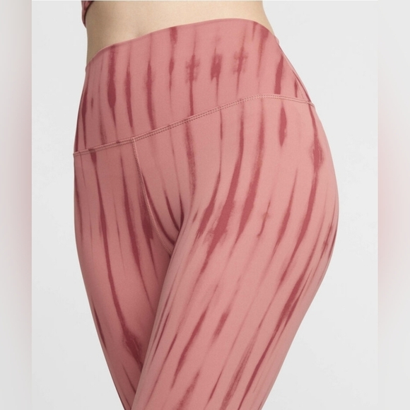Nike One Dri-FIT Women's Training Leggings Pecan / Rose Clay (FZ7272-634) XS New - Picture 1 of 15